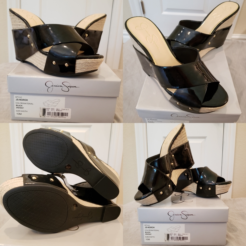 Jessica Simpson Noroh Wedges- Size 10